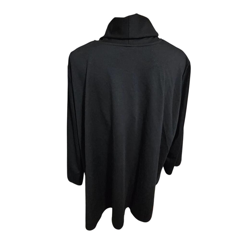 Modern‎ Soul black super cozy cardigan plus size 2X new!!! - Picture 3 of 6